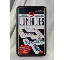 Dominó fémdobozban