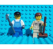 LEGO minifigura - Karbantartók LEGO minifigura - Karbantartók
