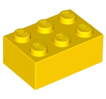 LEGO kocka 2 x 3