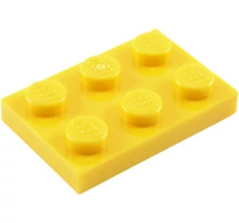 LEGO alaplap 2 x 3