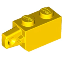 LEGO zsanér kocka, 1 x 2, 1 függőleges karral a végén LEGO zsanér kocka, 1 x 2, 1 függőleges karral a végén