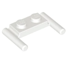 LEGO alaplap, módosított, 1 x 2, 2 fogantyúval LEGO alaplap, módosított, 1 x 2, 2 fogantyúval