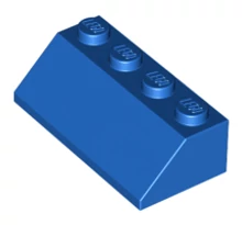 LEGO tető/lejtő 45 2 x 4