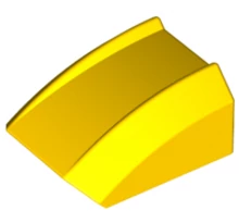 LEGO tető, íves 2 x 2 LEGO tető, íves 2 x 2