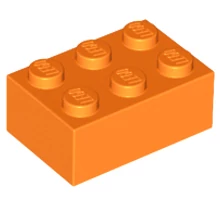 LEGO kocka 2 x 3