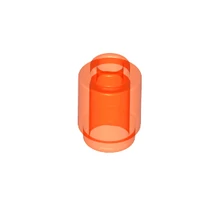 LEGO kocka, henger 1 x 1, tetején nyílással