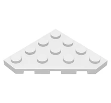 LEGO alaplap, ferde, 4 x 4, vágott sarokkal LEGO alaplap, ferde, 4 x 4, vágott sarokkal