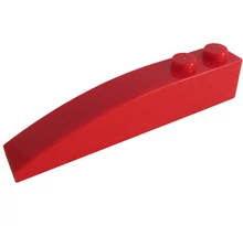 LEGO tető/lejtő 6 x 1, íves LEGO tető/lejtő 6 x 1, íves