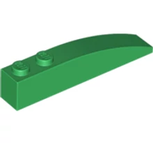 LEGO tető/lejtő 6 x 1, íves LEGO tető/lejtő 6 x 1, íves