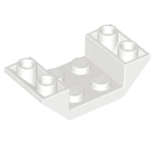 LEGO lejtő, fordított 45 4 x 2, dupla