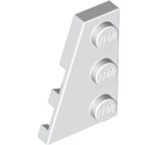 LEGO alaplap, ferde, 3 x 2 balos