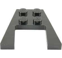 LEGO alaplap, ferde, 4 x 4, bevágással LEGO alaplap, ferde, 4 x 4, bevágással
