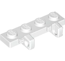 LEGO zsanér 1 x 4, 2 karral az oldalán LEGO zsanér 1 x 4, 2 karral az oldalán