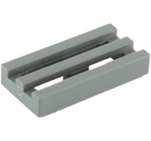 LEGO csempe, módosított 1 x 2, rács