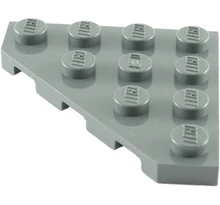 LEGO alaplap, ferde, 4 x 4, vágott sarokkal LEGO alaplap, ferde, 4 x 4, vágott sarokkal