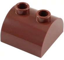 LEGO tető, 2 x 2 dupla íves LEGO tető, 2 x 2 dupla íves