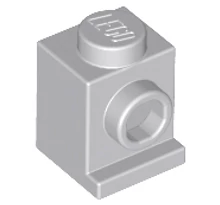 LEGO kocka, módosított, 1 x 1, fényszóró