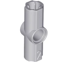 LEGO technic, csatlakozó tengely '2' LEGO technic, csatlakozó tengely '2'