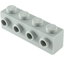LEGO kocka, módosított, 1 x 4, 4 csatlakozóval az oldalán LEGO kocka, módosított, 1 x 4, 4 csatlakozóval az oldalán