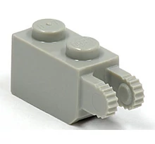 LEGO zsanér kocka, 1 x 2, 2 függőleges karral a végén LEGO zsanér kocka, 1 x 2, 2 függőleges karral a végén