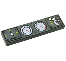 LEGO csempe 1 x 4, dekorált, jármű műszerfal LEGO csempe 1 x 4, dekorált, jármű műszerfal