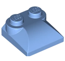 LEGO tető, íves 2 x 2 x 2/3, felső csatlakozóval LEGO tető, íves 2 x 2 x 2/3, felső csatlakozóval