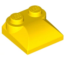 LEGO tető, íves 2 x 2 x 2/3, felső csatlakozóval LEGO tető, íves 2 x 2 x 2/3, felső csatlakozóval