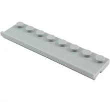 LEGO alaplap, módosított, 2 x 8 ajtósínnel