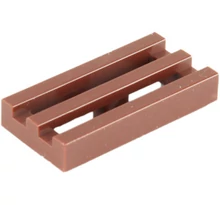 LEGO csempe, módosított 1 x 2, rács LEGO csempe, módosított 1 x 2, rács