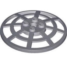 LEGO tál 6 x 6 inverz (radar) bordázott - típus 2 LEGO tál 6 x 6 inverz (radar) bordázott - típus 2