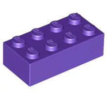 LEGO kocka 2 x 4