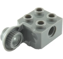 LEGO technic, kocka, módosított, 2 x 2, csatlakozó lyukkal és forgó csatlakozóval (függőleges) LEGO technic, kocka, módosított, 2 x 2, csatlakozó lyukkal és forgó csatlakozóval (függőleges)