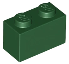 LEGO kocka 1 x 2 LEGO kocka 1 x 2