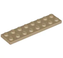 LEGO alaplap 2 x 8 LEGO alaplap 2 x 8
