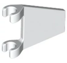 LEGO zászló 2 x 2 trapéz LEGO zászló 2 x 2 trapéz