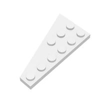 LEGO alaplap, ferde, 6 x 3, jobbos