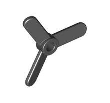 LEGO propeller 3 keskeny lapáttal (kicsi)
