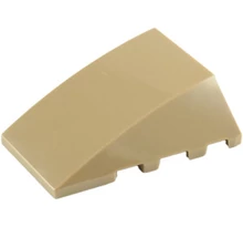 LEGO tető, íves 4 x 4, felső csatlakozó nélkül LEGO tető, íves 4 x 4, felső csatlakozó nélkül