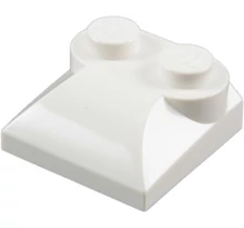 LEGO tető, íves 2 x 2 x 2/3, felső csatlakozóval LEGO tető, íves 2 x 2 x 2/3, felső csatlakozóval