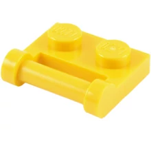 LEGO alaplap, módosított, 1 x 2 fogantyúval oldalán zárt végekkel LEGO alaplap, módosított, 1 x 2 fogantyúval oldalán zárt végekkel