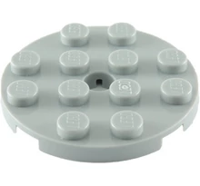 LEGO alaplap, kerek 4 x 4, lyukkal a közepén LEGO alaplap, kerek 4 x 4, lyukkal a közepén