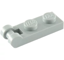 LEGO alaplap, módosított, 1 x 2 fogantyúval a végén LEGO alaplap, módosított, 1 x 2 fogantyúval a végén