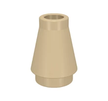 LEGO kúp 1 x 1 barázda nélkül LEGO kúp 1 x 1 barázda nélkül