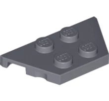 LEGO alaplap, ferde, 2 x 4 LEGO alaplap, ferde, 2 x 4