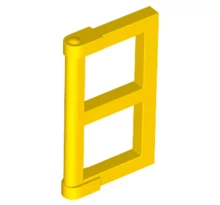 LEGO ablakrács 1 x 2 x 3, 2 paneles vastag sarokkal