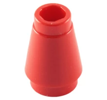 LEGO kúp 1 x 1 barázdával LEGO kúp 1 x 1 barázdával