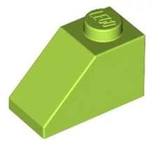 LEGO tető/lejtő 45 2 x 1