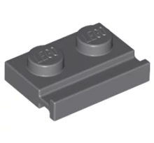 LEGO alaplap, módosított, 1 x 2 ajtósínnel LEGO alaplap, módosított, 1 x 2 ajtósínnel