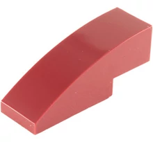 LEGO tető, íves 3 x 1