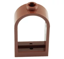 LEGO ablakkeret 1 x 2 x 2 2/3, íves LEGO ablakkeret 1 x 2 x 2 2/3, íves